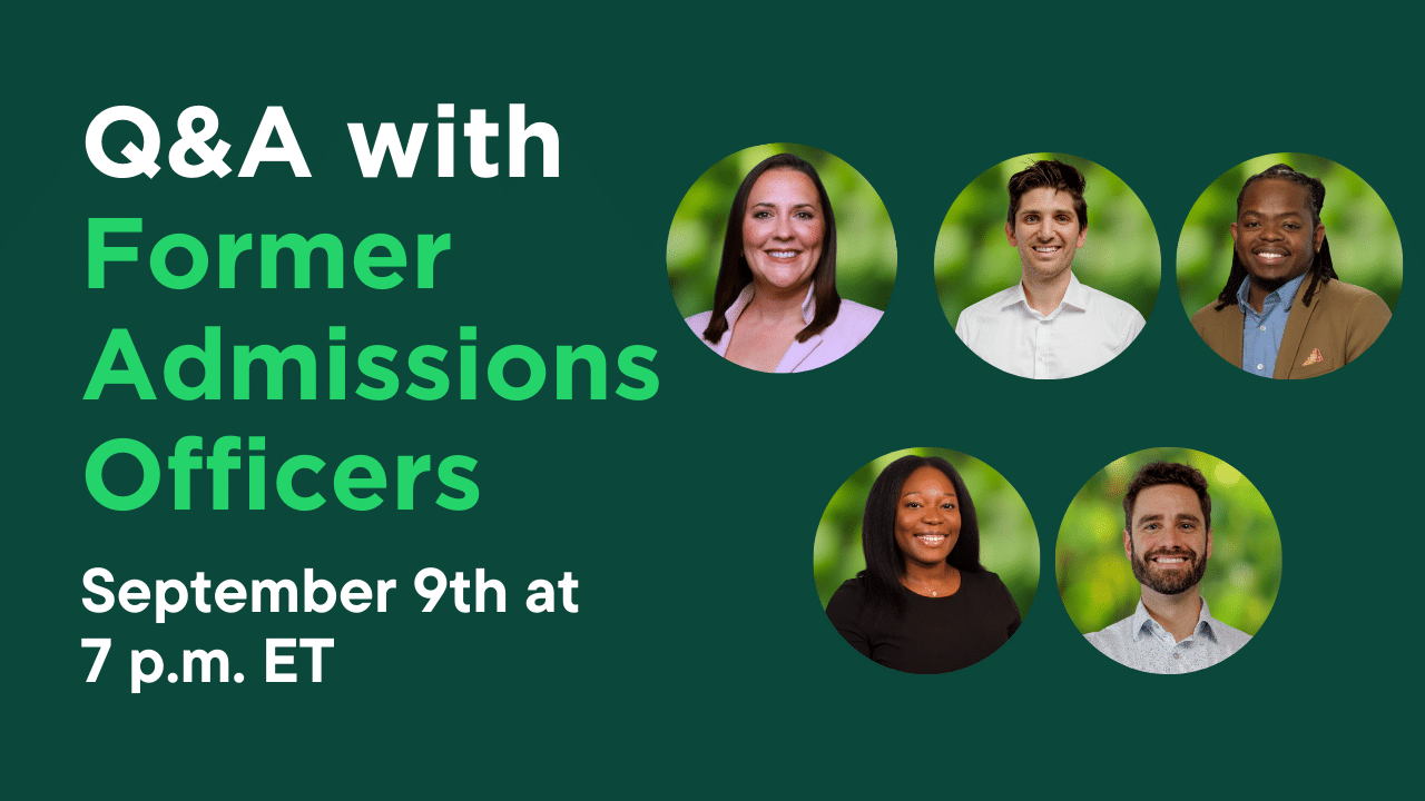 Q&A with Former Admissions Officers