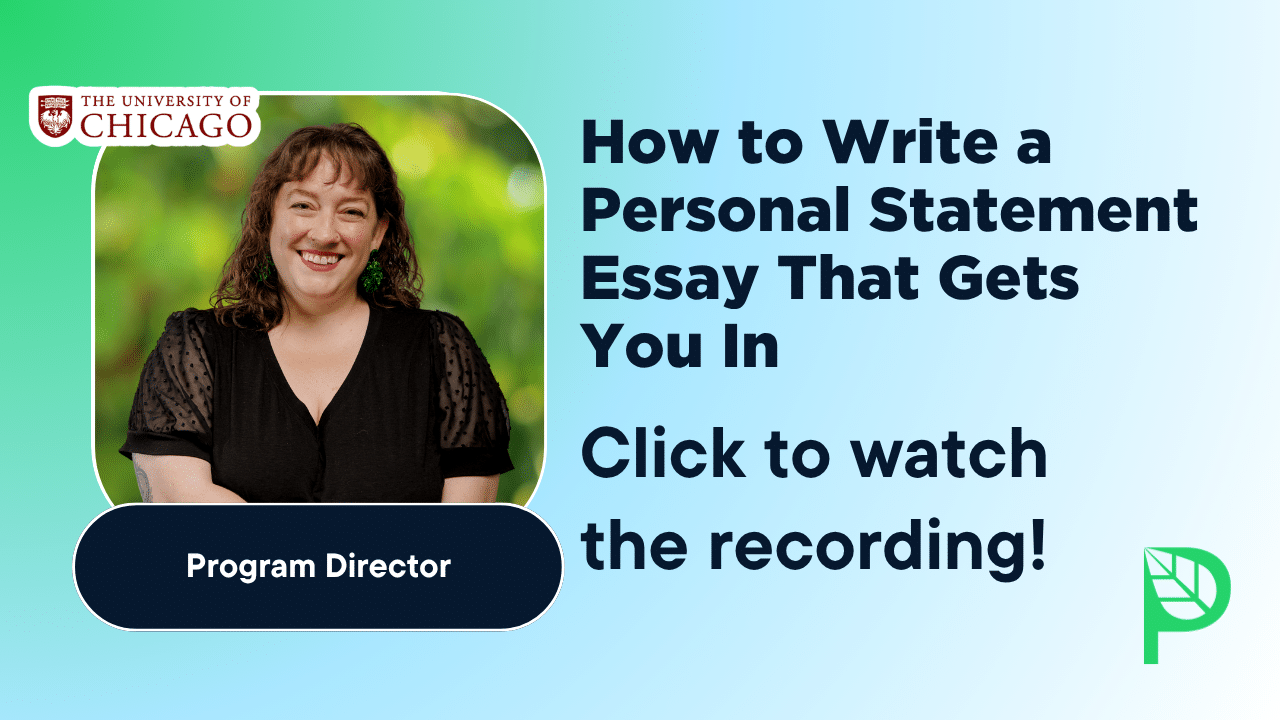 How to Write a Personal Statement Essay That Gets You In