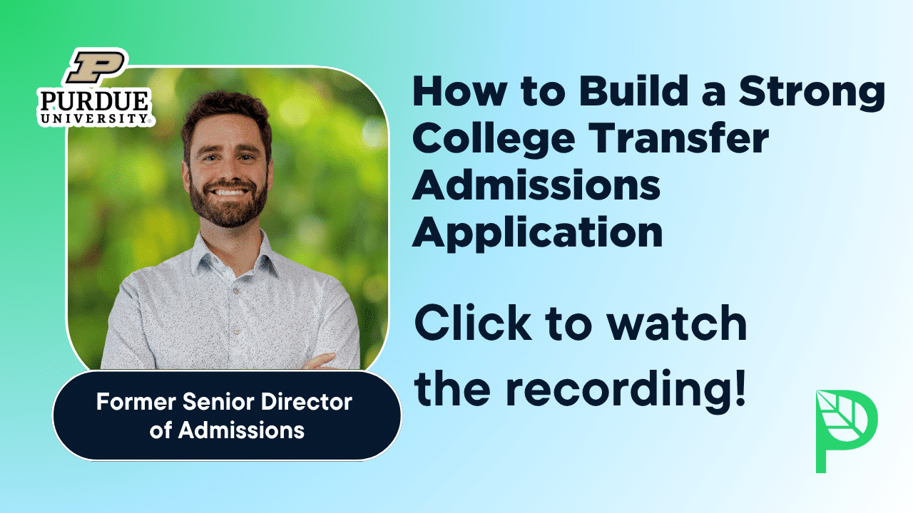 How to Build a Strong College Transfer Admissions Application